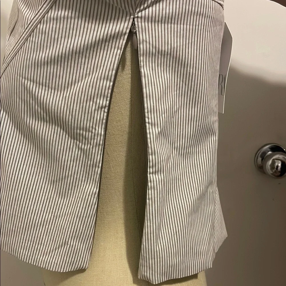 NWT Zara Striped Strapless Top - Picture 5 of 6
